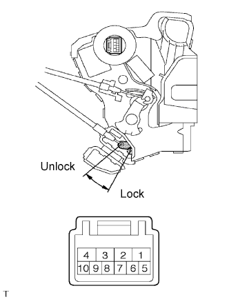Toyota Fortuner. Ggn50, 60 Kun51, 61 Tgn51 Lan50.Door Lock.Front Door Lock.Front Door Lock  Inspection