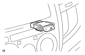 Toyota Fortuner. Ggn50, 60 Kun51, 61 Tgn51 Lan50.Lighting.Hazard Warning Switch.Hazard Warning Switch  Installation