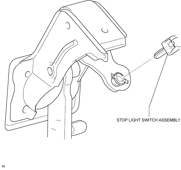 Toyota Fortuner. Ggn50, 60 Kun51, 61 Tgn51 Lan50.Lighting.Stop Light Switch.Stop Light Switch  Components