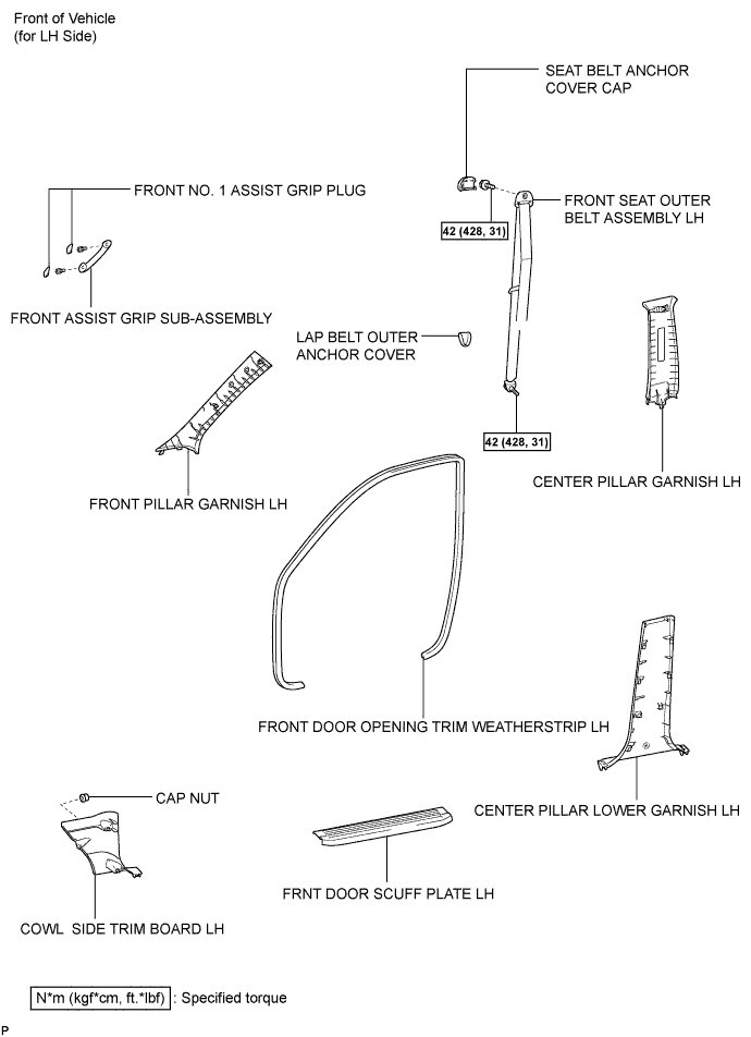 Toyota Fortuner. Ggn50, 60 Kun51, 61 Tgn51 Lan50.Audio Visual.Amplifier Antenna.Amplifier Antenna  Components