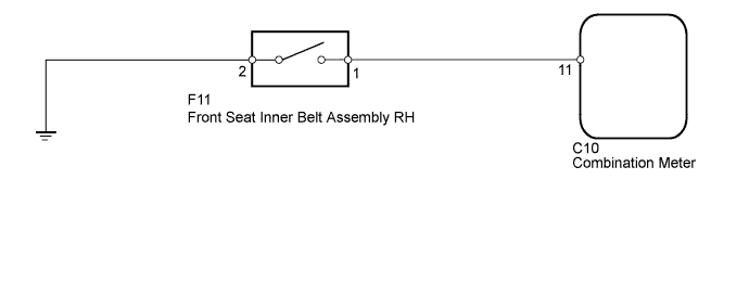 Toyota Fortuner. Ggn50, 60 Kun51, 61 Tgn51 Lan50.Meter.Meter / Gauge System.Meter / Gauge System  Driver Side Seat Belt Warning Light Does Not Operate