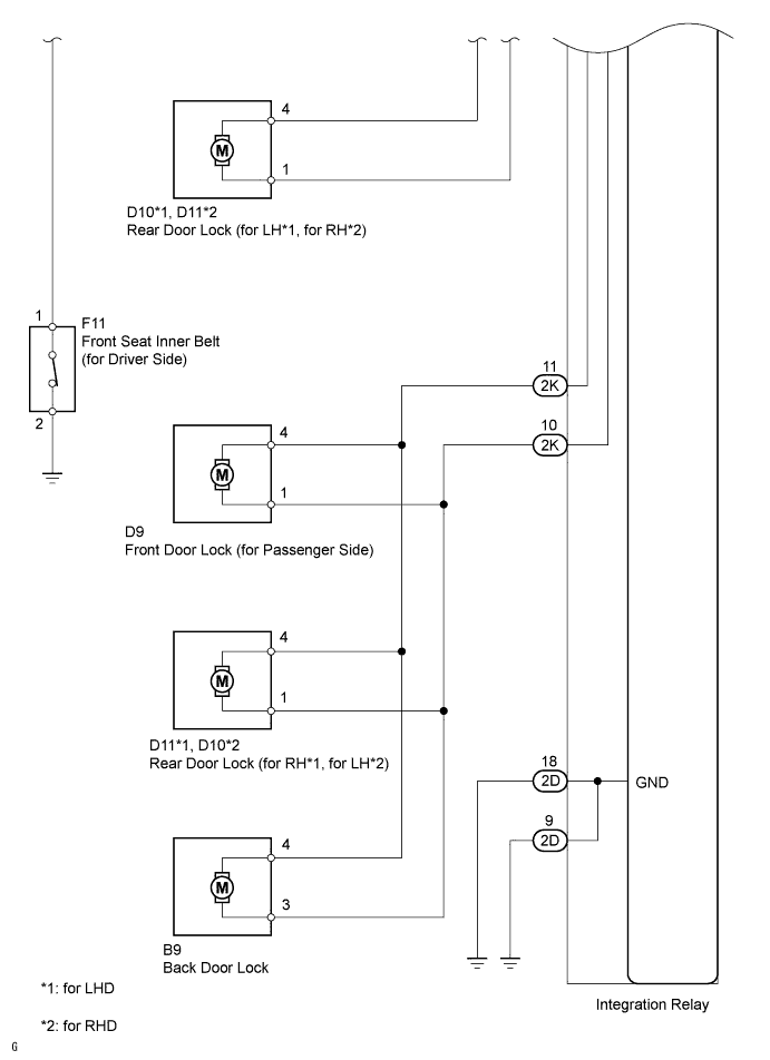 Toyota Fortuner. Ggn50, 60 Kun51, 61 Tgn51 Lan50.Door Lock.Power Door Lock Control System (W/O Theft Deterrent System).Power Door Lock Control System (W/O Theft Deterrent System)  All Doors Cannot Be Locked / Unlocked Simultaneously