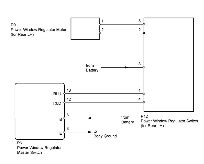 Toyota Fortuner. Ggn50, 60 Kun51, 61 Tgn51 Lan50.Windshield Windowglass.Power Window Control System (For Rhd).Power Window Control System (For Rhd)  Rear Power Window Lh Does Not Operate With Rear Power Window Switch Lh