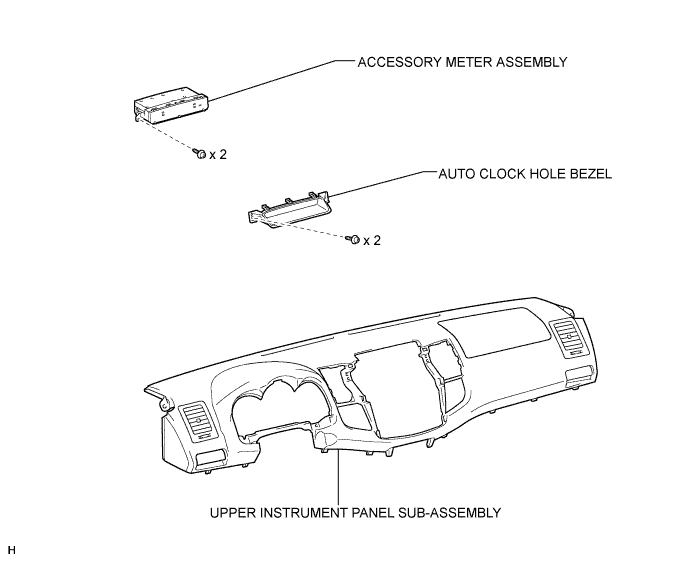 Toyota Fortuner. Ggn50, 60 Kun51, 61 Tgn51 Lan50.Meter.Accessory Meter.Accessory Meter  Components