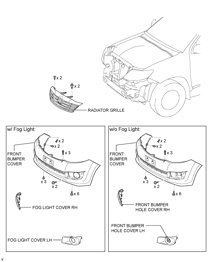 Toyota Fortuner. Ggn50, 60 Kun51, 61 Tgn51 Lan50.Wiper And Washer.Headlight Cleaner Actuator.Headlight Cleaner Actuator  Components