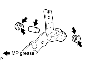 Toyota Fortuner. Ggn50, 60 Kun51, 61 Tgn51 Lan50.Clutch.Clutch Pedal.Clutch Pedal  Reassembly