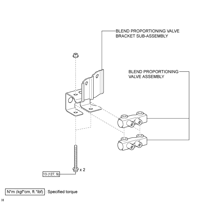 Toyota Fortuner. Ggn50, 60 Kun51, 61 Tgn51 Lan50.Brake.Load Sensing Proportioning Valve (W/ Vsc).Load Sensing Proportioning Valve (W/ Vsc)  Components
