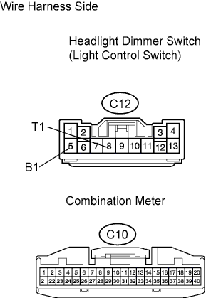 Toyota Fortuner. Ggn50, 60 Kun51, 61 Tgn51 Lan50.Meter.Meter / Gauge System.Meter / Gauge System  Warning Buzzer Does Not Sound
