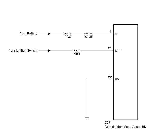 Toyota Fortuner. Ggn50, 60 Kun51, 61 Tgn51 Lan50.Meter.Meter / Gauge System.Meter / Gauge System  Entire Combination Meter Does Not Operate