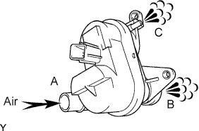 Yaris. Ncp93, 131.1Nz-Fe Emission Control.Emission Control System (For Sedan).Canister (For Sedan)  Inspection