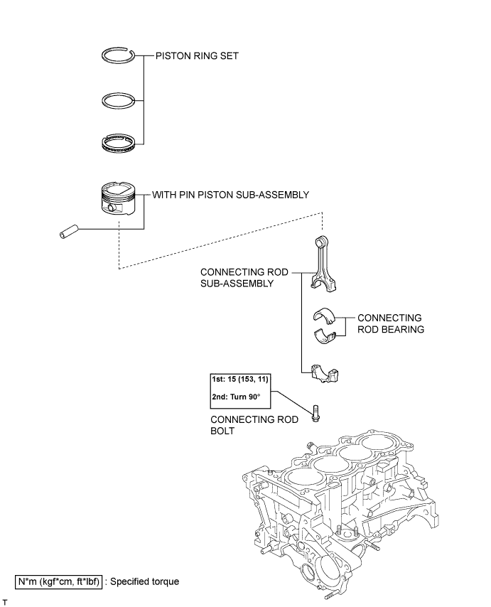 Yaris. Ncp93, 131.1Nz-Fe Engine Mechanical.Engine (For Sedan).Cylinder Block (For Sedan)  Components