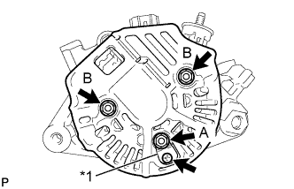 Yaris. Ncp93, 131.1Nz-Fe Battery Charging.Charging System (For Sedan).Generator (For Hatchback)  Disassembly