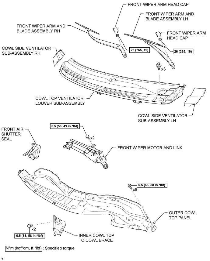 Yaris. Ncp93, 131.Front Suspension.Front Suspension System (For Sedan).Front Shock Absorber (For Sedan)  Components