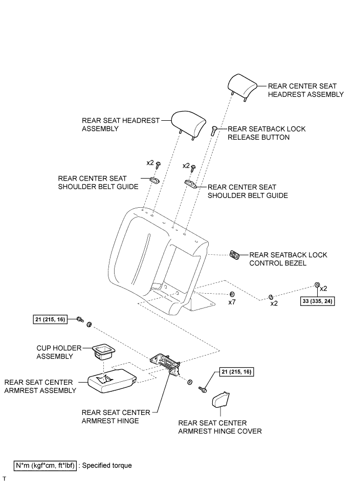 Yaris. Ncp93, 131.Seat.Front Seat Assembly (For Sedan).Rear Seat Assembly (For Sedan 60/40 Split Seat Type Rh Side)  Components