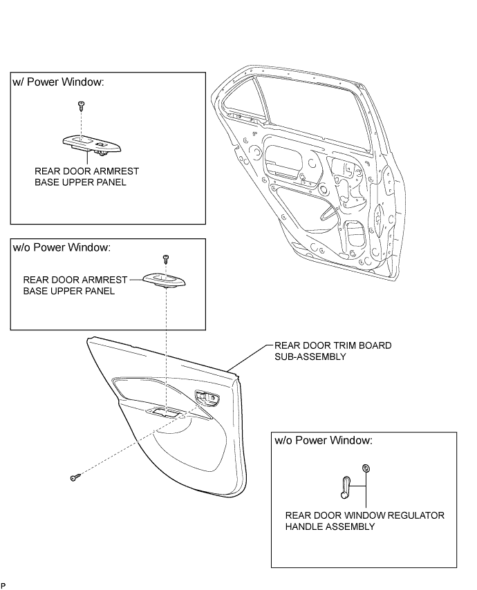 Yaris. Ncp93, 131.Door Lock.Power Door Lock Control System (For Sedan).Rear Door Lock (For Sedan)  Components