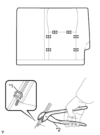 Yaris. Ncp93, 131.Seat.Front Seat Assembly (For Sedan).Rear Seat Assembly (For Hatchback 60/40 Split Seat Type Lh Side)  Reassembly