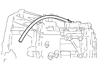 Yaris. Ncp93, 131.U340E Automatic Transmission Transaxle.Automatic Transaxle System (For Sedan).Automatic Transaxle Unit (For Hatchback)  Disassembly
