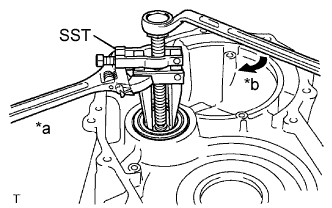 Yaris. Ncp93, 131.U340E Automatic Transmission Transaxle.Automatic Transaxle System (For Sedan).Automatic Transaxle Unit (For Hatchback)  Disassembly