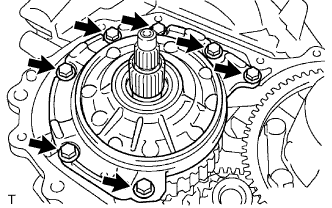 Yaris. Ncp93, 131.U340E Automatic Transmission Transaxle.Automatic Transaxle System (For Sedan).Automatic Transaxle Unit (For Hatchback)  Disassembly