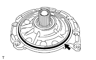Yaris. Ncp93, 131.U340E Automatic Transmission Transaxle.Automatic Transaxle System (For Sedan).Oil Pump (For Hatchback)  Reassembly