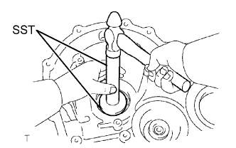 Yaris. Ncp93, 131.U340E Automatic Transmission Transaxle.Automatic Transaxle System (For Sedan).Automatic Transaxle Unit (For Hatchback)  Disassembly