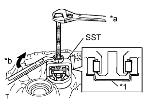 Yaris. Ncp93, 131.U340E Automatic Transmission Transaxle.Automatic Transaxle System (For Sedan).Automatic Transaxle Unit (For Hatchback)  Disassembly