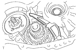 Yaris. Ncp93, 131.U340E Automatic Transmission Transaxle.Automatic Transaxle System (For Sedan).Automatic Transaxle Unit (For Hatchback)  Disassembly