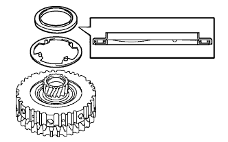 Yaris. Ncp93, 131.U340E Automatic Transmission Transaxle.Automatic Transaxle System (For Sedan).Automatic Transaxle Unit (For Hatchback)  Reassembly