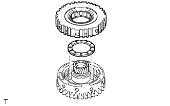 Yaris. Ncp93, 131.U340E Automatic Transmission Transaxle.Automatic Transaxle System (For Sedan).Automatic Transaxle Unit (For Hatchback)  Disassembly