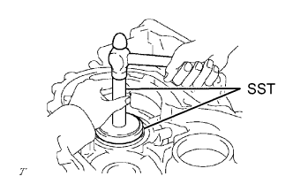 Yaris. Ncp93, 131.U340E Automatic Transmission Transaxle.Automatic Transaxle System (For Sedan).Automatic Transaxle Unit (For Sedan)  Reassembly