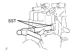 Yaris. Ncp93, 131.U340E Automatic Transmission Transaxle.Automatic Transaxle System (For Sedan).Automatic Transaxle Unit (For Sedan)  Reassembly