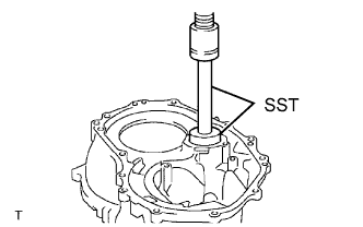 Yaris. Ncp93, 131.U340E Automatic Transmission Transaxle.Automatic Transaxle System (For Sedan).Automatic Transaxle Unit (For Sedan)  Reassembly