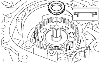 Yaris. Ncp93, 131.U340E Automatic Transmission Transaxle.Automatic Transaxle System (For Sedan).Automatic Transaxle Unit (For Hatchback)  Reassembly