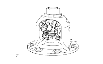 Yaris. Ncp93, 131.U340E Automatic Transmission Transaxle.Automatic Transaxle System (For Sedan).Differential Case (For Hatchback)  Disassembly