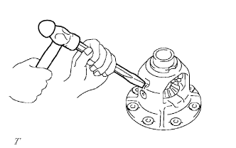 Yaris. Ncp93, 131.U340E Automatic Transmission Transaxle.Automatic Transaxle System (For Sedan).Differential Case (For Hatchback)  Reassembly