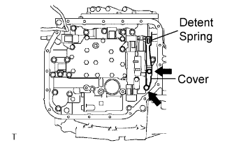 Yaris. Ncp93, 131.U340E Automatic Transmission Transaxle.Automatic Transaxle System (For Sedan).Valve Body Assembly (For Sedan)  Removal
