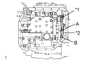 Yaris. Ncp93, 131.U340E Automatic Transmission Transaxle.Automatic Transaxle System (For Sedan).Valve Body Assembly (For Hatchback)  Installation