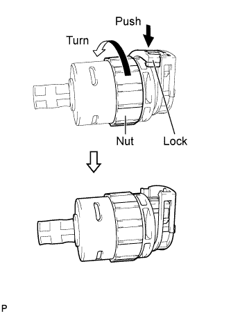 Yaris. Ncp93, 131.U340E Automatic Transmission Transaxle.Automatic Transaxle System (For Sedan).Transmission Control Cable (For Sedan)  Installation