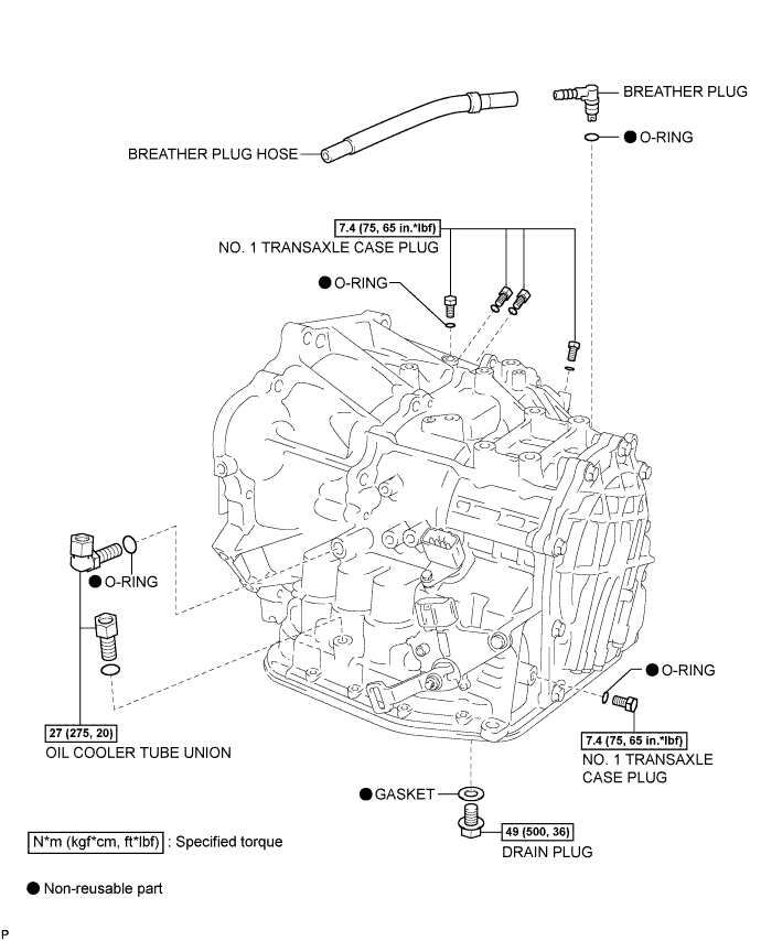 Yaris. Ncp93, 131.U340E Automatic Transmission Transaxle.Automatic Transaxle System (For Sedan).Automatic Transaxle Unit (For Sedan) Components
