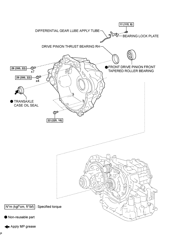 Yaris. Ncp93, 131.U340E Automatic Transmission Transaxle.Automatic Transaxle System (For Sedan).Automatic Transaxle Unit (For Sedan) Components