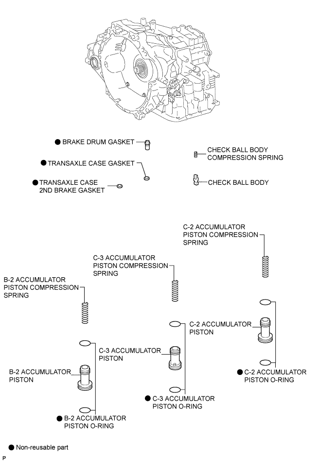 Yaris. Ncp93, 131.U340E Automatic Transmission Transaxle.Automatic Transaxle System (For Sedan).Automatic Transaxle Unit (For Sedan) Components