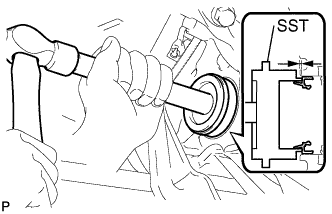 Yaris. Ncp93, 131.U340E Automatic Transmission Transaxle.Automatic Transaxle System (For Sedan).Differential Oil Seal (For Hatchback)  Replacement