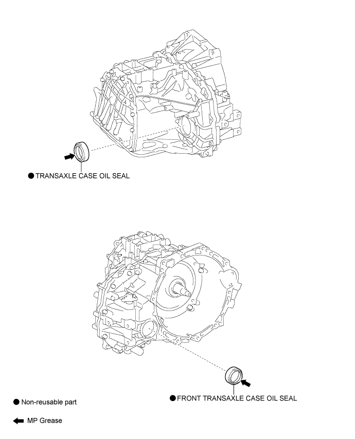 Yaris. Ncp93, 131.U340E Automatic Transmission Transaxle.Automatic Transaxle System (For Sedan).Differential Oil Seal (For Hatchback)  Components