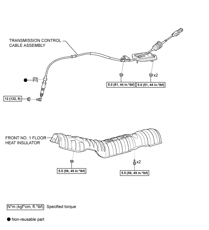 Yaris. Ncp93, 131.U340E Automatic Transmission Transaxle.Automatic Transaxle System (For Sedan).Transmission Control Cable (For Hatchback)  Components