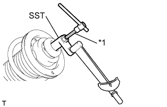 Yaris. Ncp93, 131.Front Suspension.Front Suspension System (For Sedan).Front Shock Absorber (For Hatchback)  Installation
