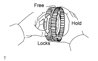 Yaris. Ncp93, 131.U340E Automatic Transmission Transaxle.Automatic Transaxle System (For Sedan).Automatic Transaxle Unit (For Sedan)  Reassembly