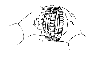 Yaris. Ncp93, 131.U340E Automatic Transmission Transaxle.Automatic Transaxle System (For Sedan).Automatic Transaxle Unit (For Hatchback)  Reassembly