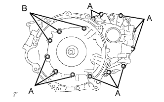 Yaris. Ncp93, 131.U340E Automatic Transmission Transaxle.Automatic Transaxle System (For Sedan).Automatic Transaxle Unit (For Sedan)  Reassembly