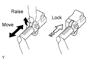 Engine unit 1GR-FE Inspection. Move the stopper plate upward to release the lock. Push the plunger and check that it moves smoothly.
If necessary, replace the chain tensioner assembly.