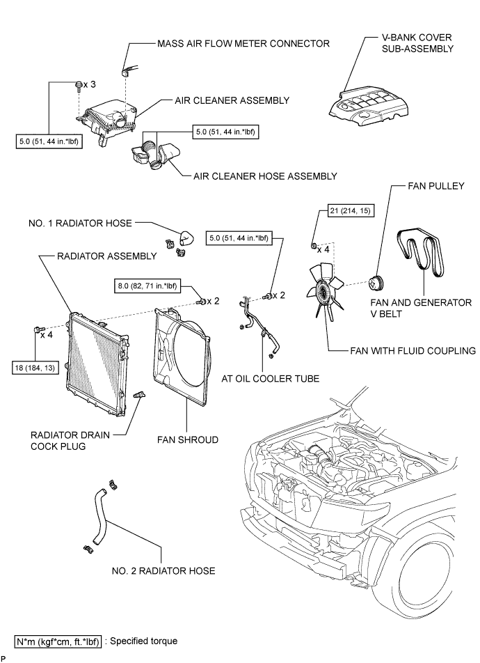 3UR-FE Engine assembly - Components page 4